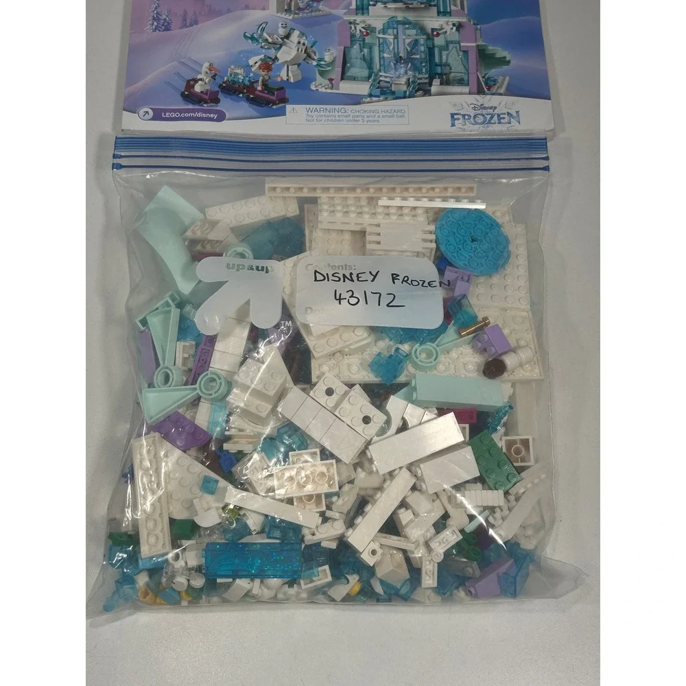 LEGO Disney Frozen Elsa's Magical Ice Palace 43172 Building Toy Set Box READ**